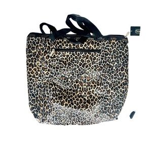 Vintage Cheetah Print Tote Bag